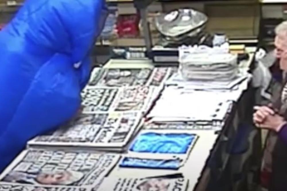 LOPOV JE ULETEO U RADNJU U KOJOJ JE BILA BAKA OD 82 GODINE: Nije ni slutio da će DOBITI BATINE (VIDEO)