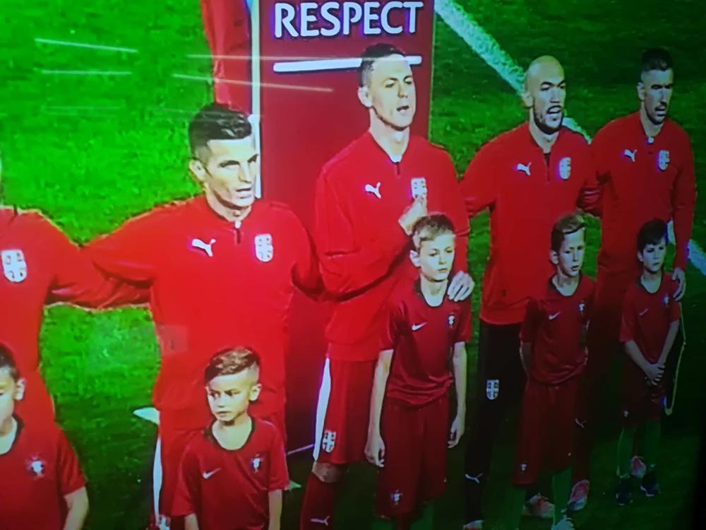 Nemanja Matić sa sinom  