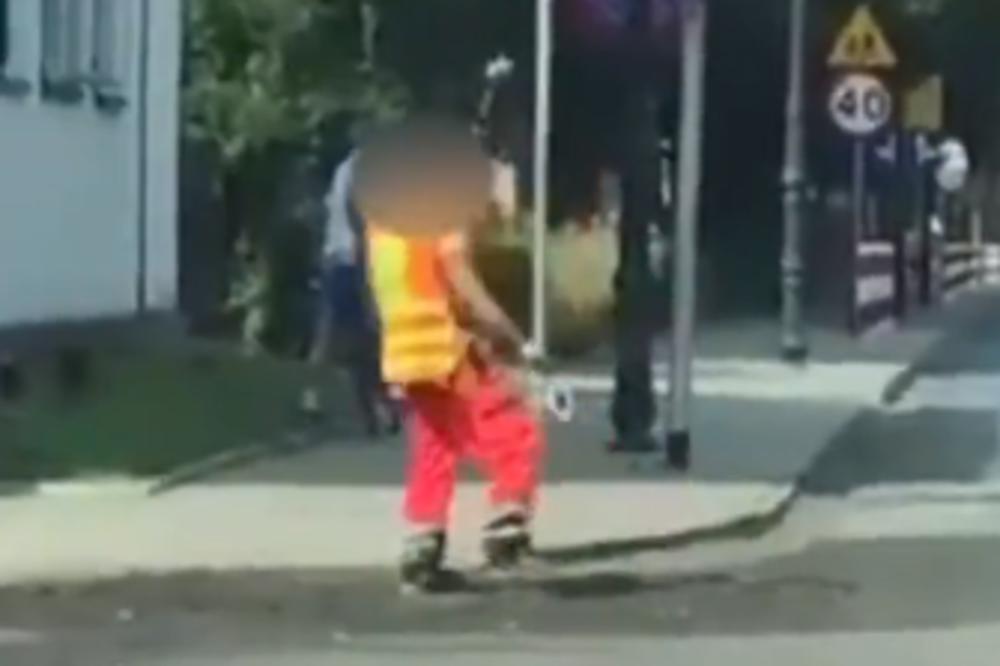 OVO JE NAJPIJANIJI RADNIK KOJI JE IKAD SNIMLJEN! Nije Rus, ali NIJE NI IZNENAĐENJE odakle je! (VIDEO)