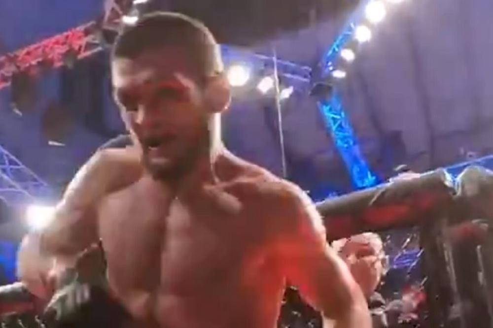 LUDILO U UFC: Habib povratio titulu, pa preskočio ogradu oktagona i zaleteo se na Dejnu Vajta...