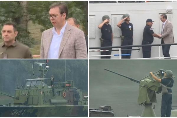 VUČIĆ SA BRODA GLEDA VOJNU VEŽBU BEGEJ 2019: Izvode se REČNI I SPECIJALNI DESANT