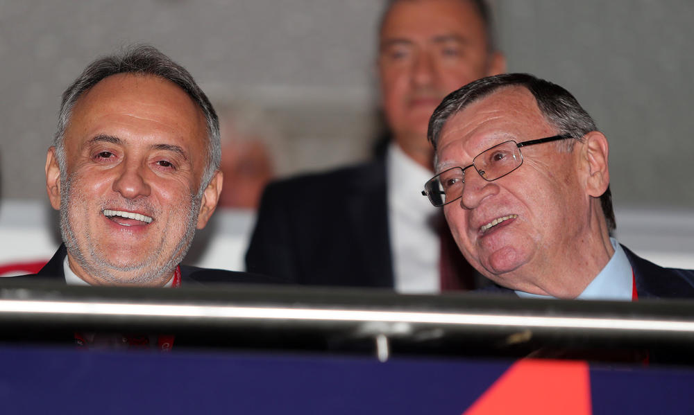 Aleksandar Boričić (desno) sa Zoranom Gajićem