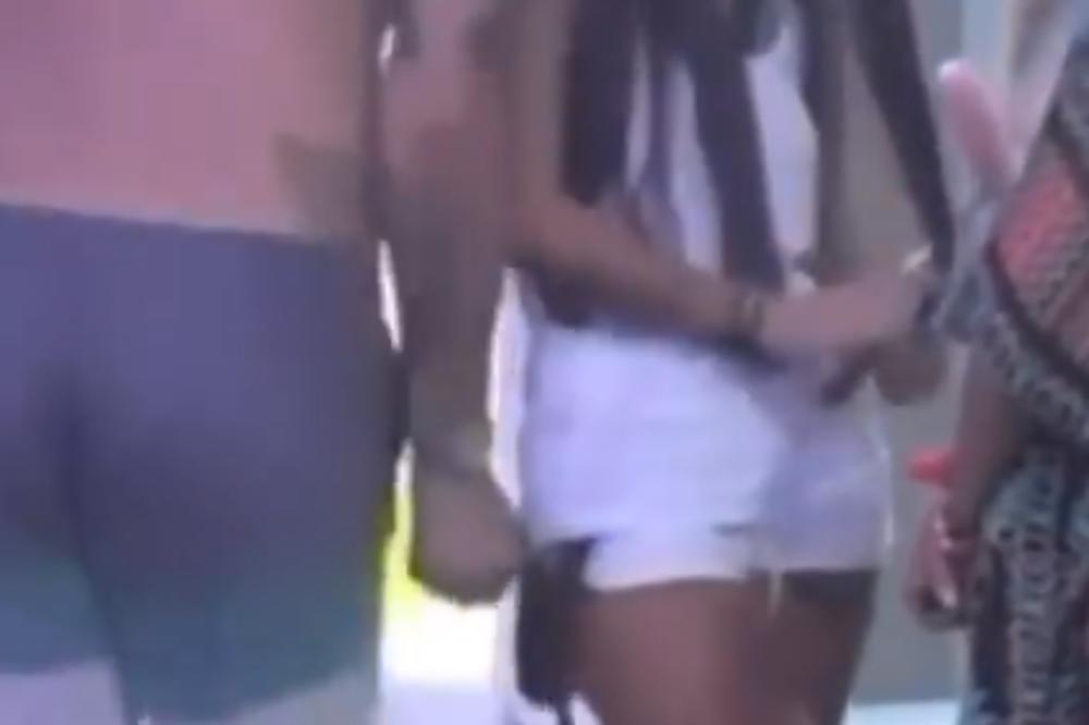 JANJUŠ GLUMI NEVINAŠCE, A OVAMO ŠTIPKA ZADRUGARKE ZA ZADNJICU: Ćerka će ti JEDNOG DANA ovo gledati! (VIDEO)