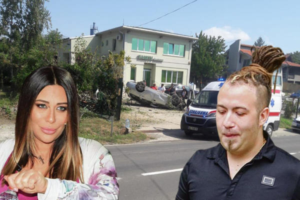 ANIN I RASTIN KUM IZAZVAO SAOBRAĆAJKU: Proleteo kroz 3 dvorišta, BMW završio na krovu! (FOTO)