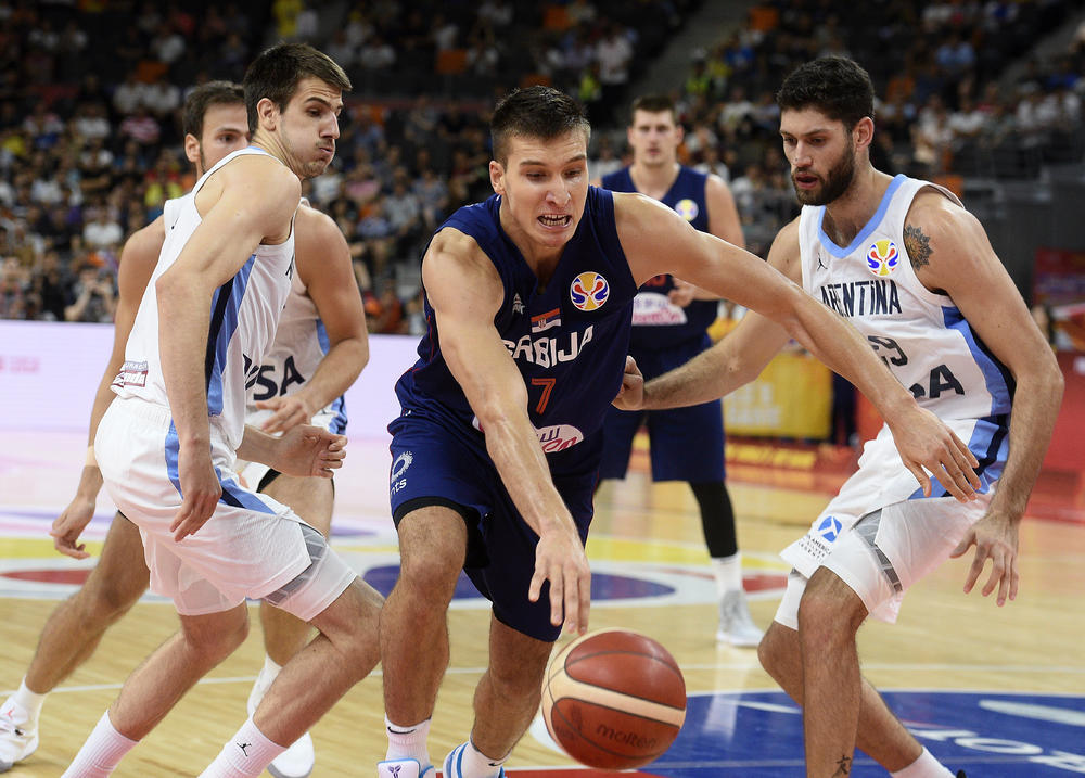 Bogdan na meču sa Argentinom  