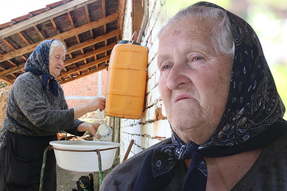 DA MI JE DA MREM KAD MI JE VEĆ SIN UMRO! Baka (80) živi BEZ STRUJE I VODE, vidite samo KAKAV JOJ JE ŽIVOT U MRAKU