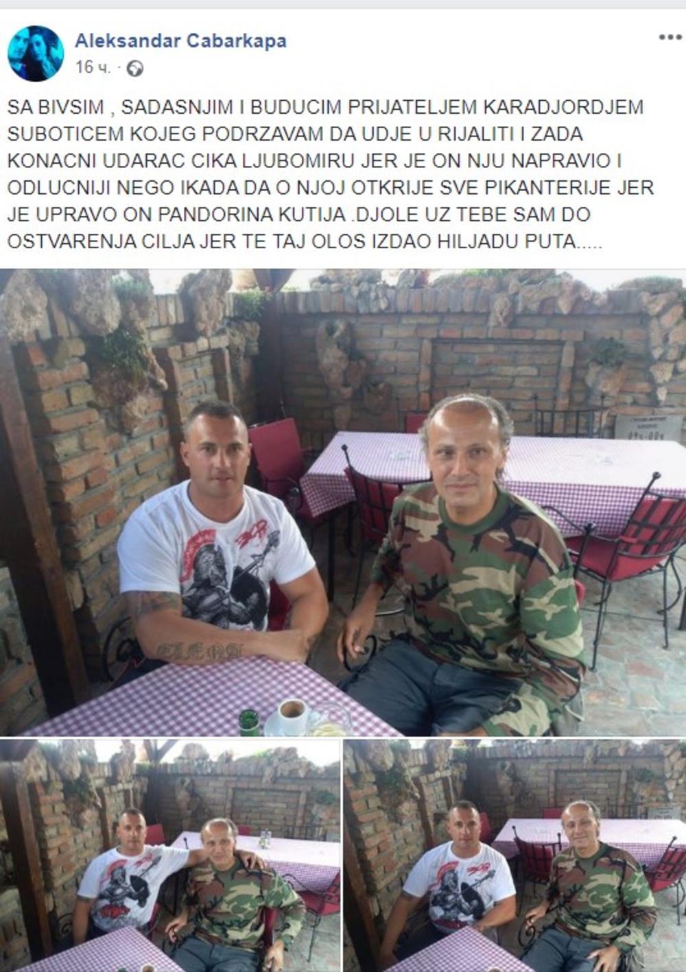 POMIRILI SE KARAĐORĐE I ČABARKAPA: Bacali BOMBE jedan na drugog, a sad ...