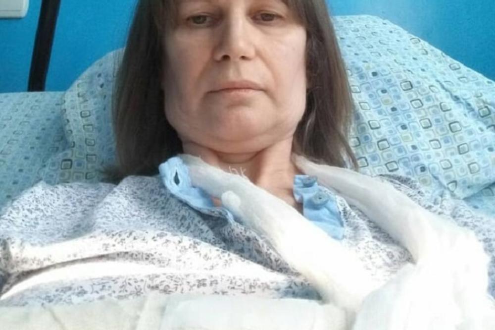SLOBODANKA JE NAKON NASILNOG IZBACIVANJA IZ DOMA OPERISANA! Žena se leči od RAKA, a sada je i BESKUĆNIK! (FOTO)