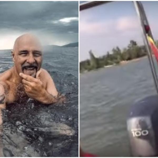 POTRESNA SCENA NA DUNAVU NA MESTU GDE JE POGINUO GRU: Njegovi prijatelji SE OPROSTILI od repera na NAJTUŽNIJI NAČIN