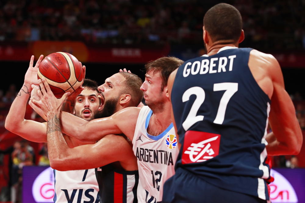 Detalj sa meča Francuske i Argentine  