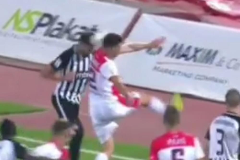 PARTIZAN ŽESTOKO OŠTEĆEN U NOVOM SADU: Čist penal nije sviran crno-belima!