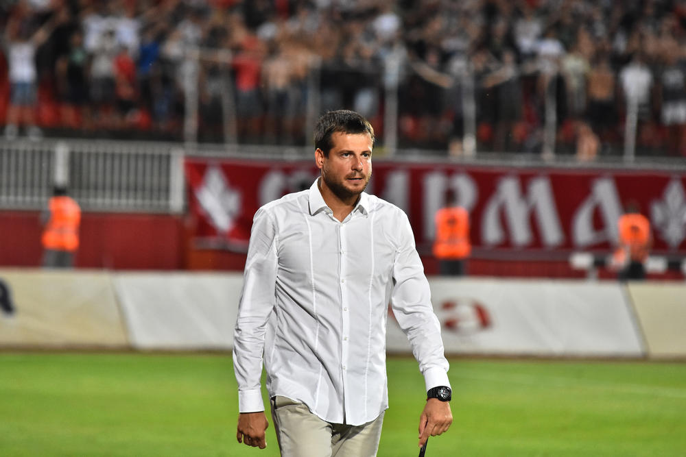 Nenad Lalatović, trener Vojvodine  