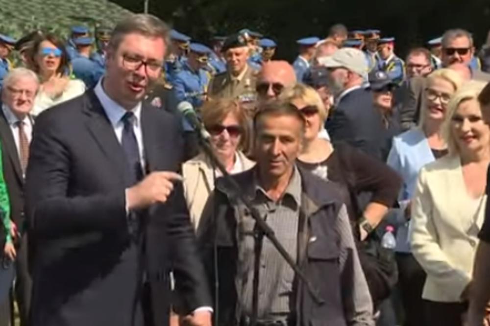 SVETOZAR JE PRIŠAO VUČIĆU S JEDNOM ŽELJOM: Evo kako je predsednik reagovao na molbu! (VIDEO)