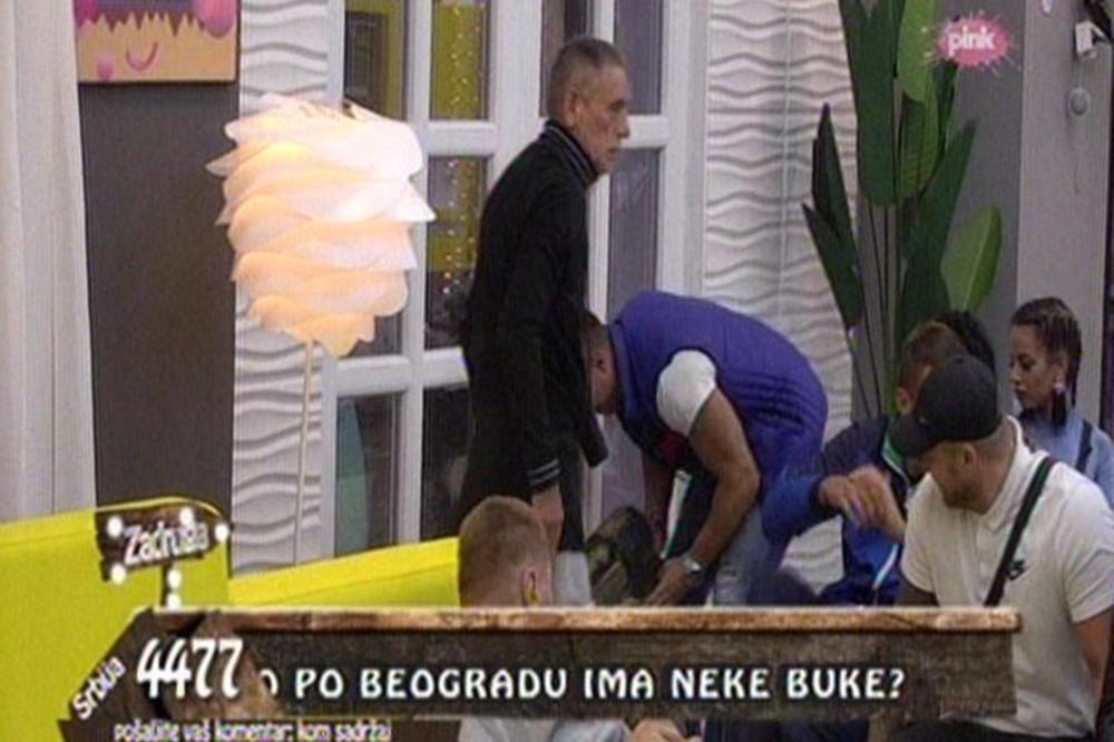 IZNERVIRALA GA MILJANA! U toku emisije, Mića rušio inventar po kući!