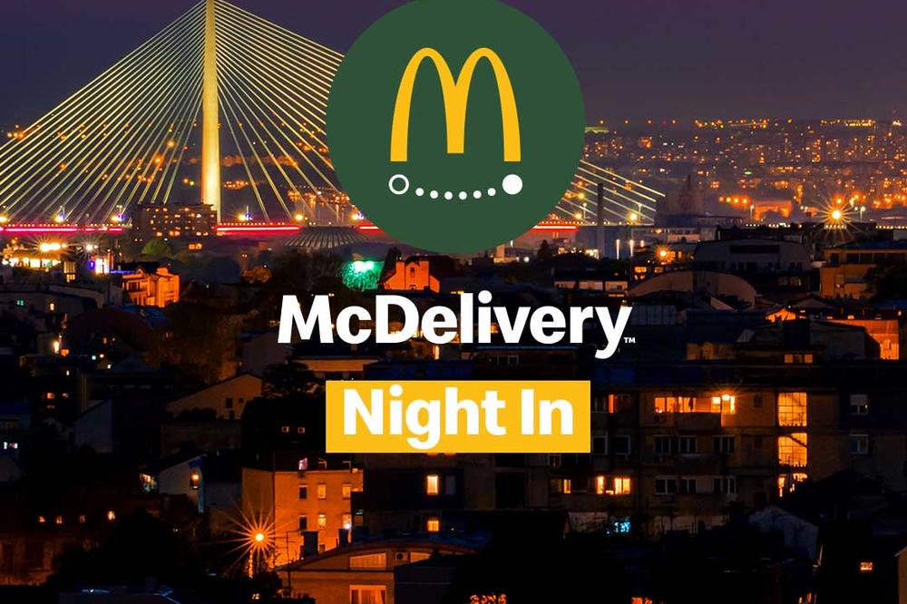McDonald’s u Srbiji se po prvi put pridružuje globalnoj akciji „McDelivery Night“ 19.septembra 2019.