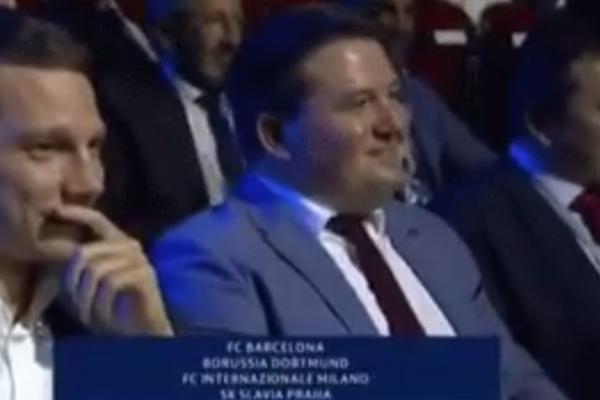 SEĆATE SE IZRAZA LICA ČELNIKA SLAVIJE SA ŽREBA: U stvari je zbog ovoga njegova faca bila takva!