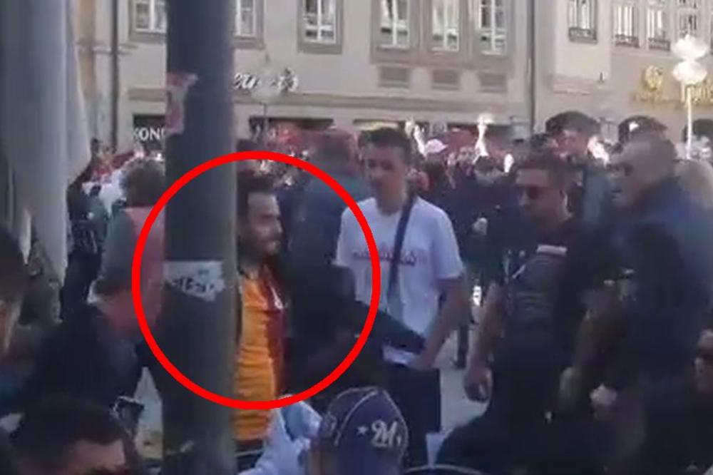 FRKA U MINHENU: Delije su spazile navijača u dresu Galatasaraja, nastao je haos!