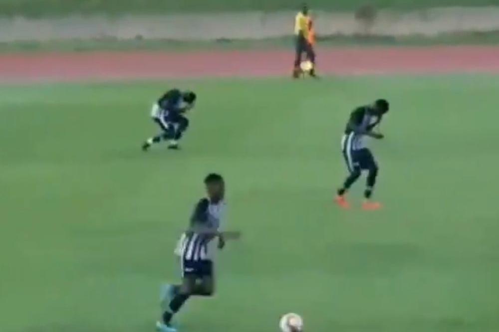 ZASTRAŠUJUĆE ZA GLEDANJE: Grom udario fudbalera tokom utakmice!