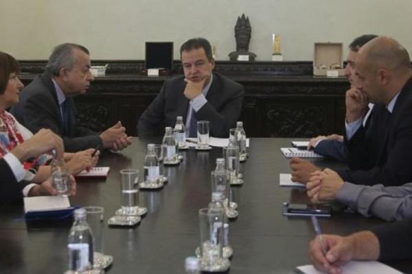 DAČIĆ NA SASTANKU SA ŠEFOM UNMIK: Važno je razmatrati pitanje KiM i očuvati dostojanstvo Srba (FOTO)