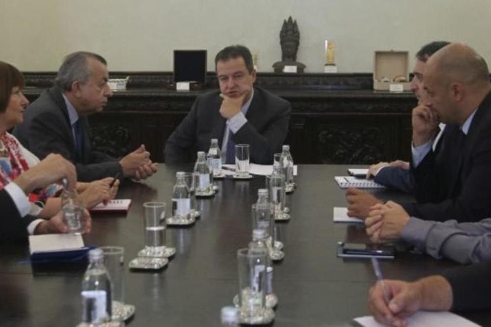 DAČIĆ NA SASTANKU SA ŠEFOM UNMIK: Važno je razmatrati pitanje KiM i očuvati dostojanstvo Srba (FOTO)