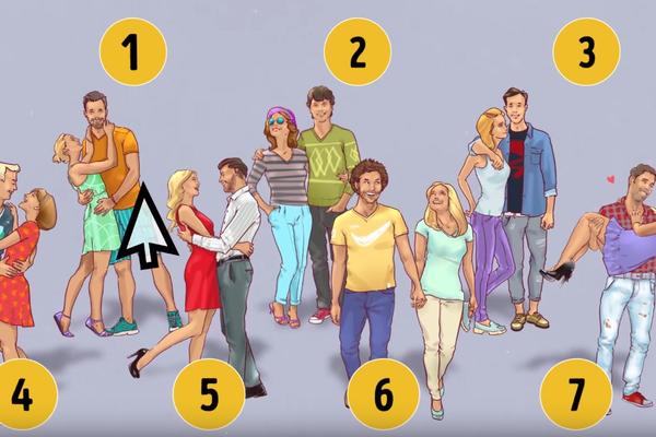 IZABERITE JEDAN PAR NA SLICI: Vaš izbor govori kakvi ste u vezi i gde će vas to odvesti!