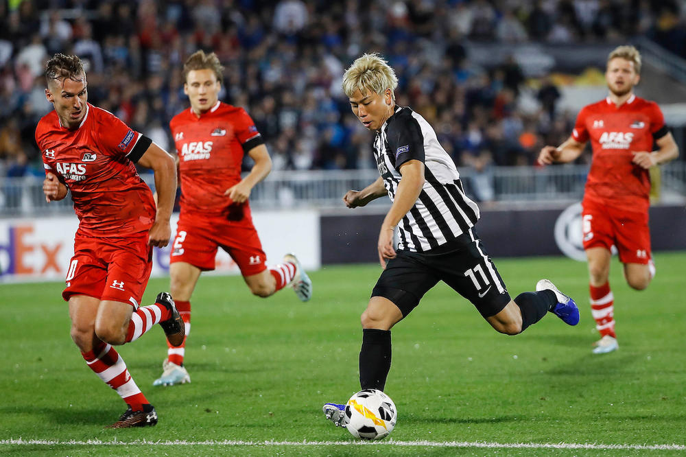 KOBNA GREŠKA ASANA: Krenuo u solo prodor, izgubio loptu, a to je skupo koštalo Partizan!