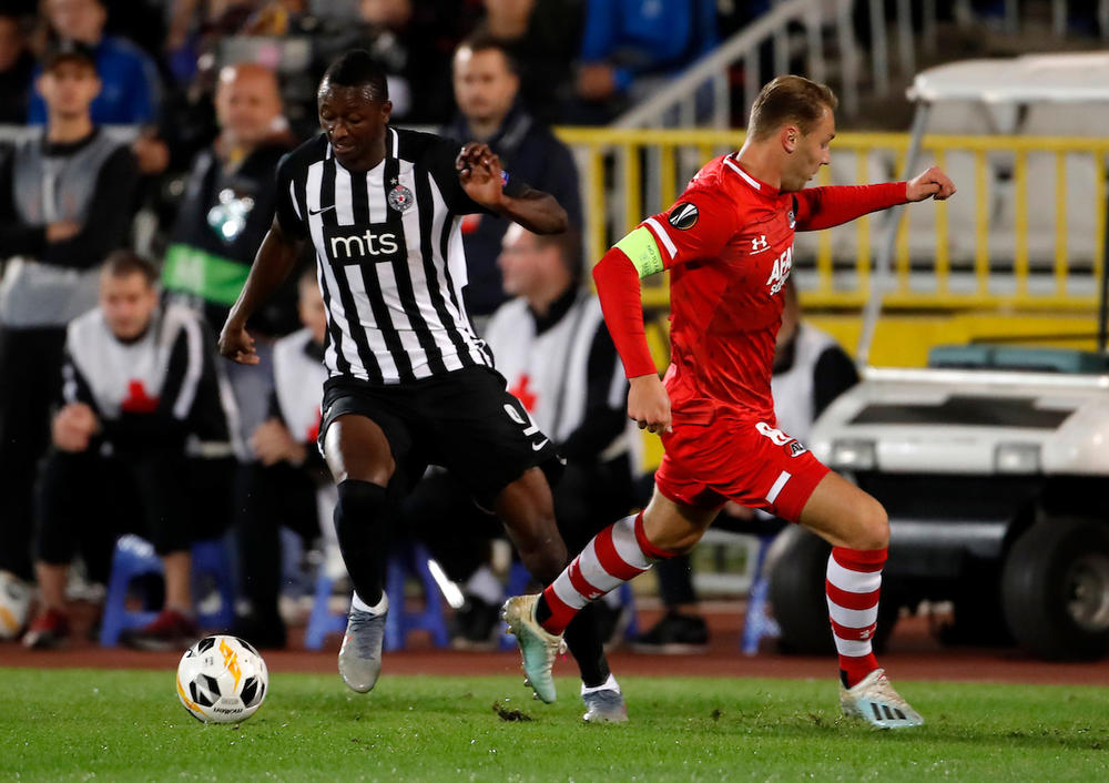 Umar Sadik je najbolji strelac Partizana