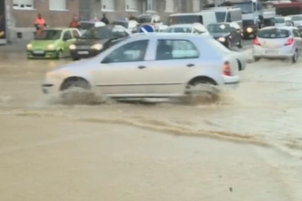 POTOP U CVIJIĆEVOJ, VELIKA HAVARIJA SE DESILA! Izbegnite ovu ulicu (VIDEO)