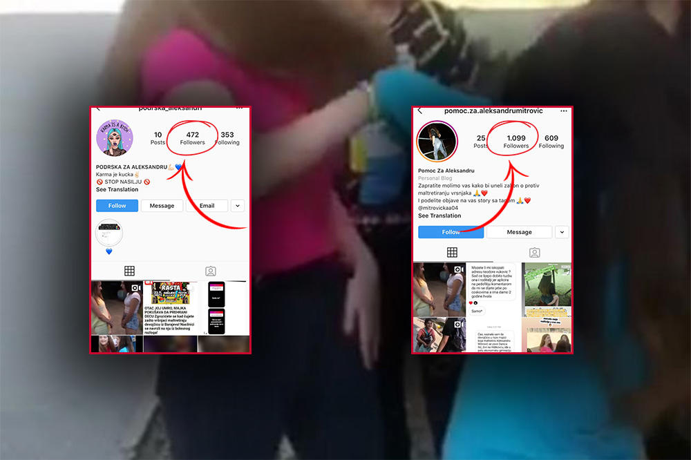 PRETUČEŠ KLINKU IZ RAZREDA I ZAPRATI TE 27.000 LJUDI NA INSTAGRAMU! Šta se ovo dešava sa Srbijom, PROLUPALI SMO?!