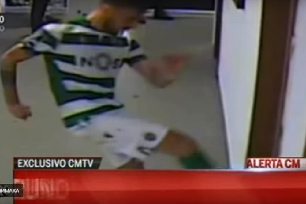 PREKID FILMA NAJTRAŽENIJEG IGRAČA EVROPE: Napravio haos i razlupao vrata svlačionice zbog crvenog kartone!