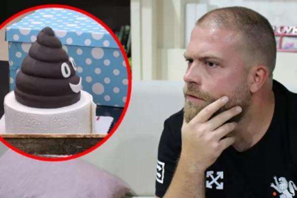 STEFAN ZA ROĐENDAN DOBIO OD PRIJATELJA TORTU U OBLIKU IZMETA: Nijedna čestitka nije stigla, Zadrugar UTUČEN