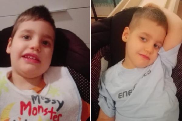 SERGEJ (4) NE MOŽE DA PRIČA, NE HODA, NE SEDI I NE PRUŽA RUKE! Na putu da mu reše probleme STAO JE NOVAC (FOTO)