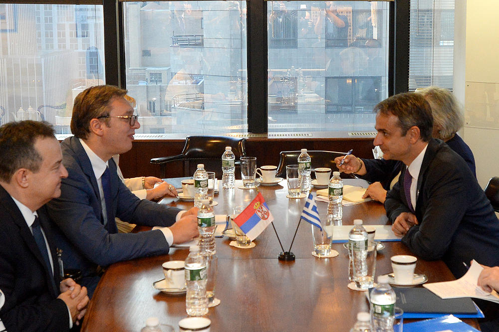 GRČKA PRIZNAJE KOSOVO? Micotakis je u Njujorku Vučiću U LICE rekao PRAVU istinu
