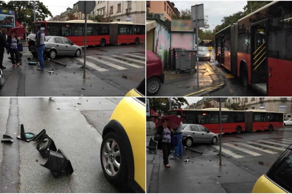 KOLAPS U ZEMUNU! Saobraćaj stoji, NIKO NIGDE NE MOŽE, ljudi su primorani da IDU PEŠKE! (FOTO)