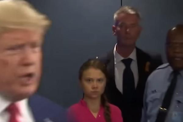 NAJPOPULARNIJA DEVOJČICA SVETA SRELA JE TRAMPA, A NJEN IZRAZ LICA GOVORI SVE! Mnogi su se poistovetili sa njom