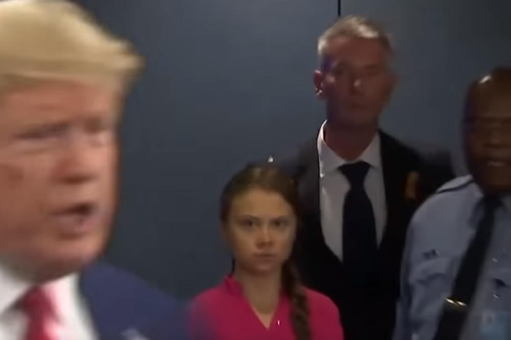 NAJPOPULARNIJA DEVOJČICA SVETA SRELA JE TRAMPA, A NJEN IZRAZ LICA GOVORI SVE! Mnogi su se poistovetili sa njom