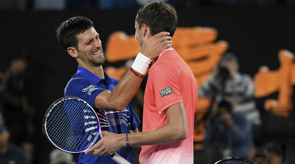 Novak Đoković i Danil Medvedev