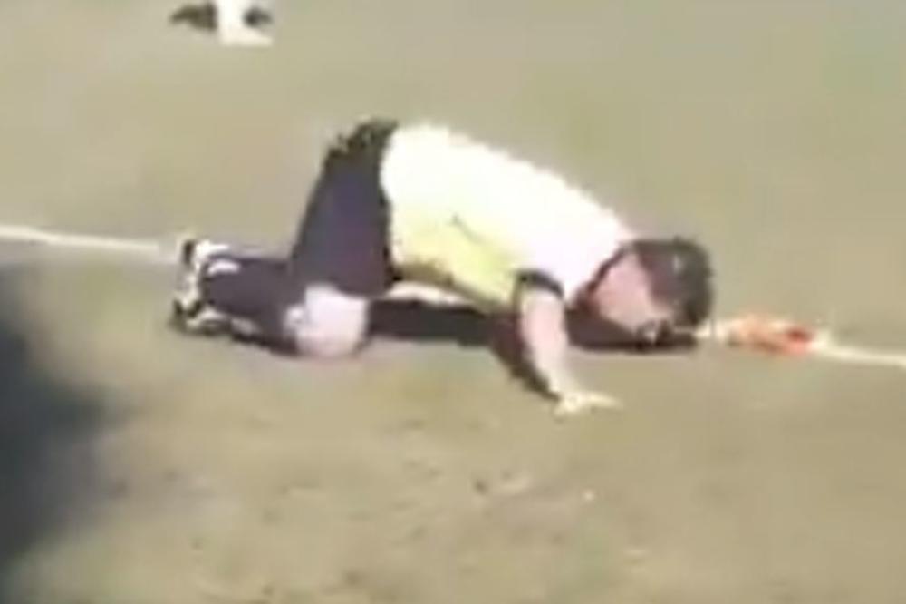 SUDIJA ODVALJEN OD ŽIVOTA DOŠAO NA UTAKMICU: Milan se pijan kao majka valjao, padao i teturao ceo meč!