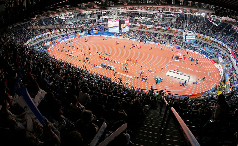Beogradska arena, Atletika, Evropsko prvenstvo u atletici