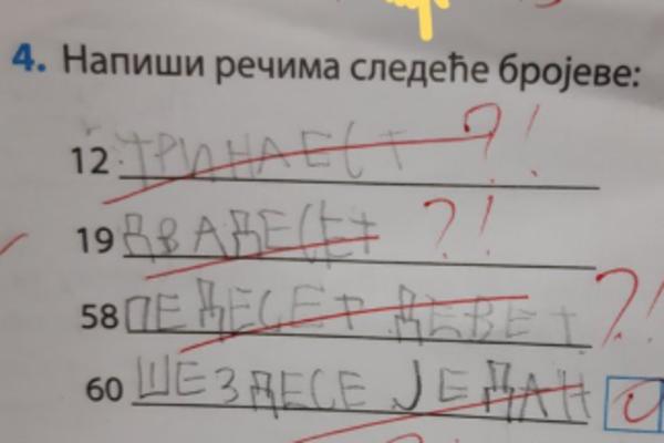 KAKO MU JE OVO PALO NA PAMET? Klinac rešio zadatak, JEDVA MU OBJASNILI ŠTA NIJE TAČNO! Njemu je to LOGIČNO