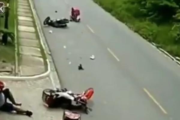 OVO ŠTO ĆETE SADA VIDETI JE NAJJEZIVIJI SNIMAK DANAS! Kamera je zabeležila VELIKU nesreću!