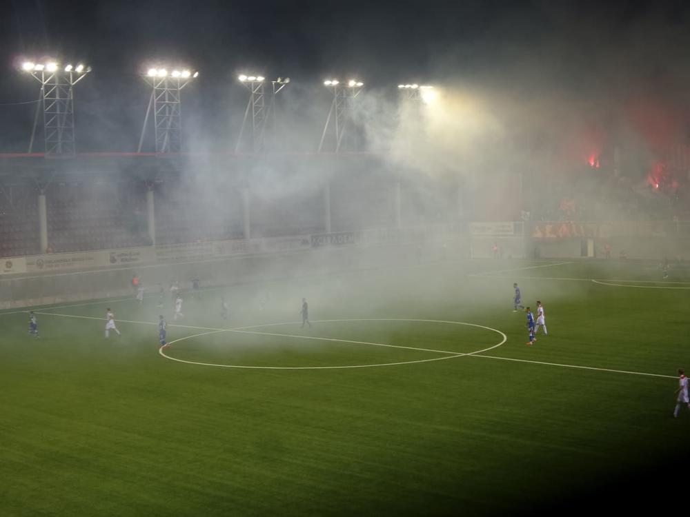 'Magla' zbog bakljada Delija na Voždovcu  