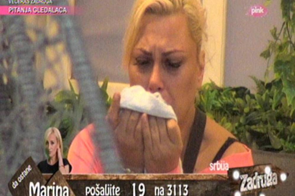 KAD JE NJEGA VIDELA NA VRATIMA ZADRUGE POČELA DA PLAČE KAO MALO DETE: Marija Kulić se potpuno SLOMILA od tuge!