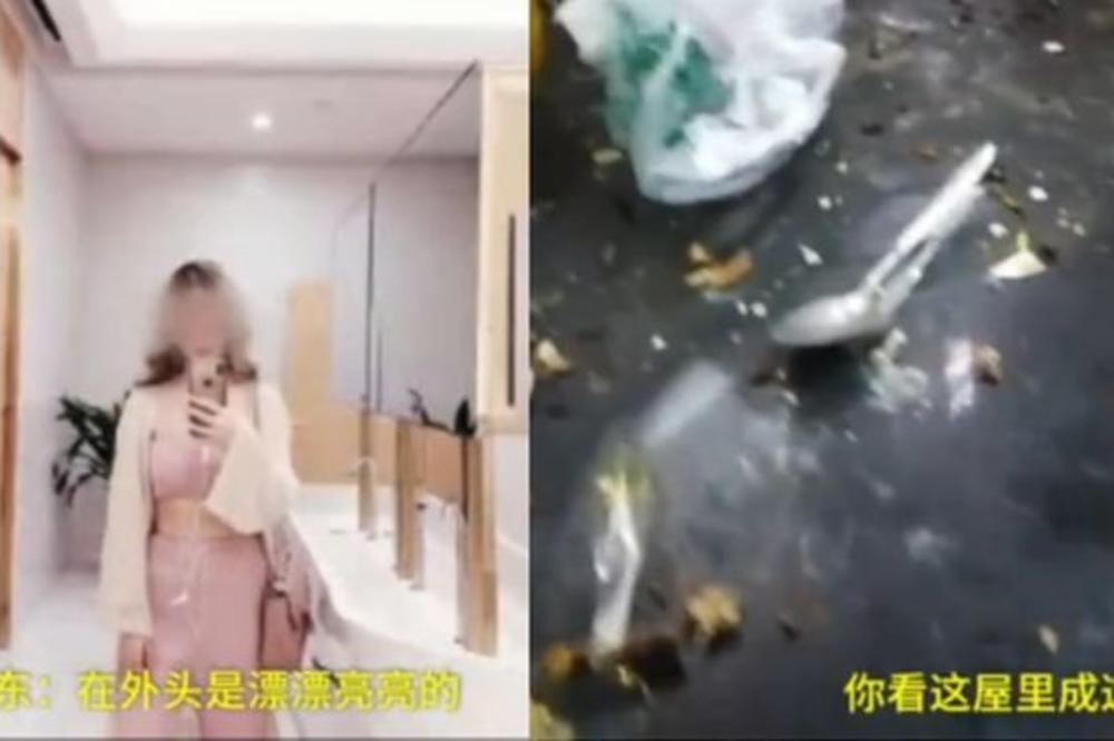 NA INTERNETU ŽIVELA GLAMUROZNO, DOK SE NIJE OGLASIO NJEN STANODAVAC: Ova GROZOTA je stan devojke koju prate milioni