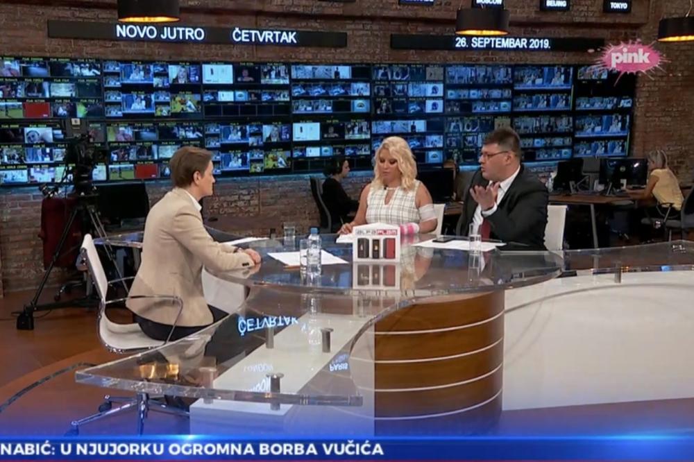 BRNABIĆKA BRUJALA U JUTARNJEM KOD DEE I SARAPE: Tema joj je bila Kosovo i SVE ŠTO PADA U VODU