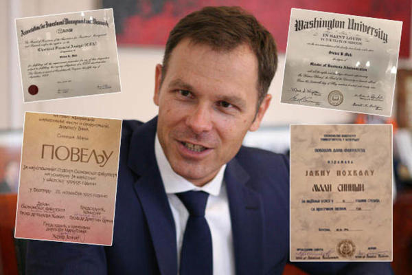 SINIŠA MALI PODNEO ŽALBU: Upravni sud treba da utvrdi da li je ministar PLAGIRAO doktorat