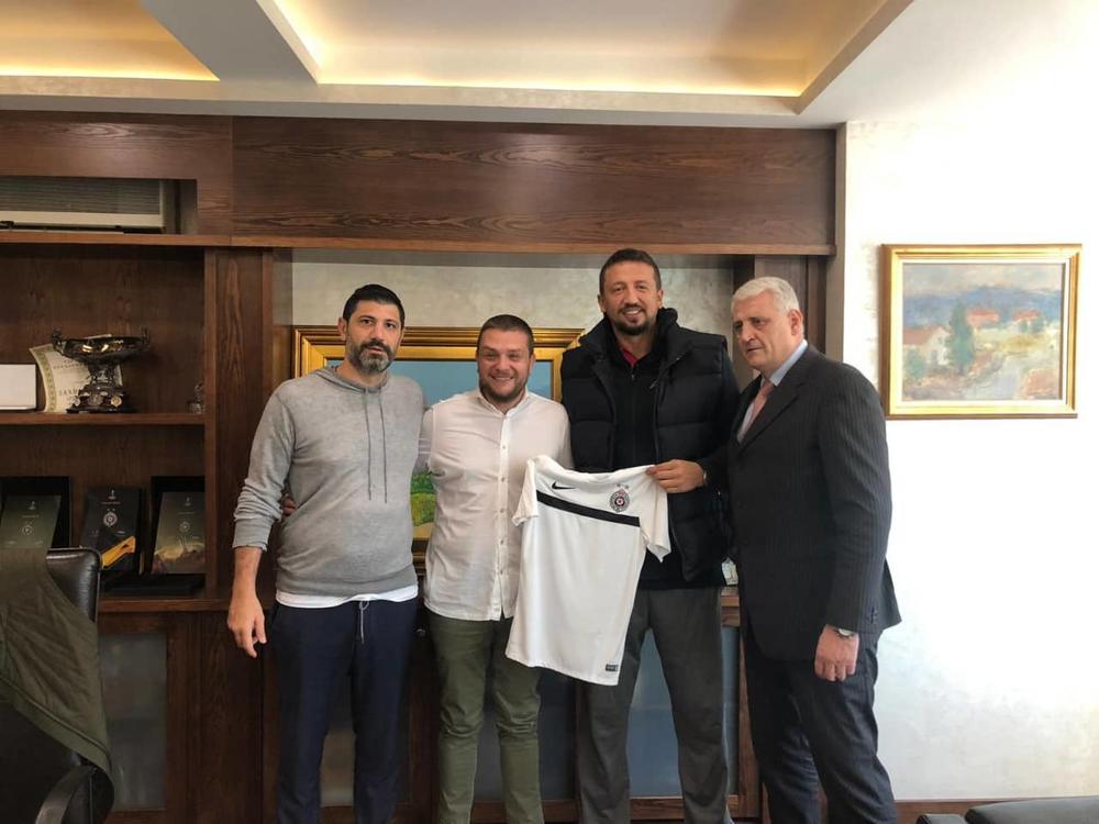 Hidajet Turkoglu u poseti FK Partizan  