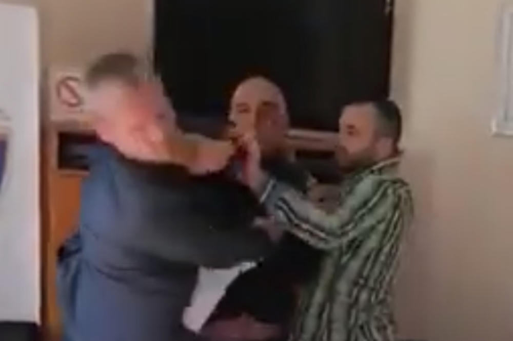 POJAVIO SE SNIMAK TUČE U FUDBALSKOM SAVEZU: Iznabadali se predsednik kluba i generalni sekretar!