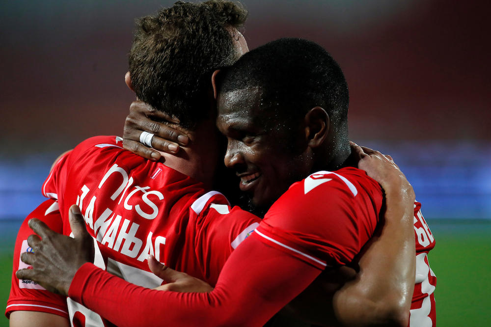 NEKA SE SPREMI OLIMPIJAKOS: Zvezda rutinski savladala Mačvu na Marakani!