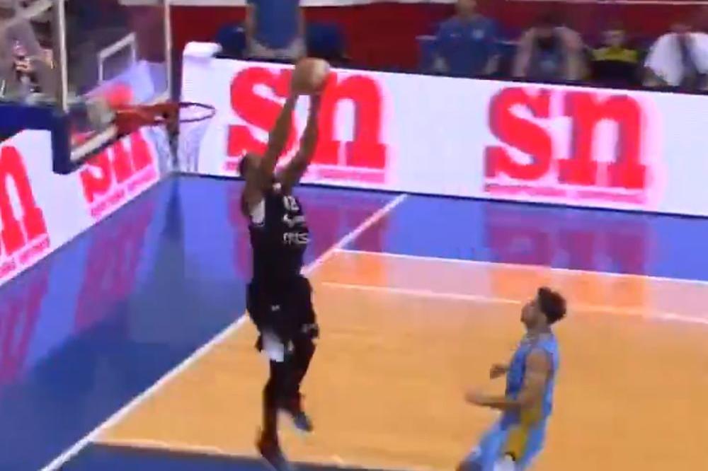 CRNO-BELI U NBA MODU: Eksplozija Partizanovog Amerikanca!